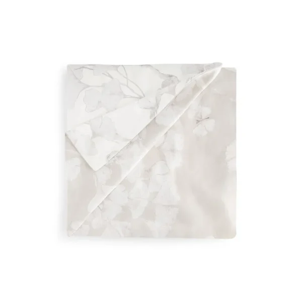 Michael Aram Butterfly Ginkgo King Duvet Stone and White