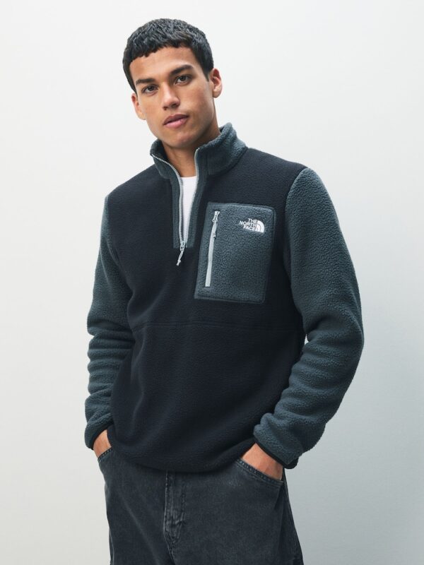 The North Face Black/Green The North Face Yumiori 1/4 Fleece